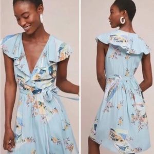 Anthropologie Maeve postcard dress